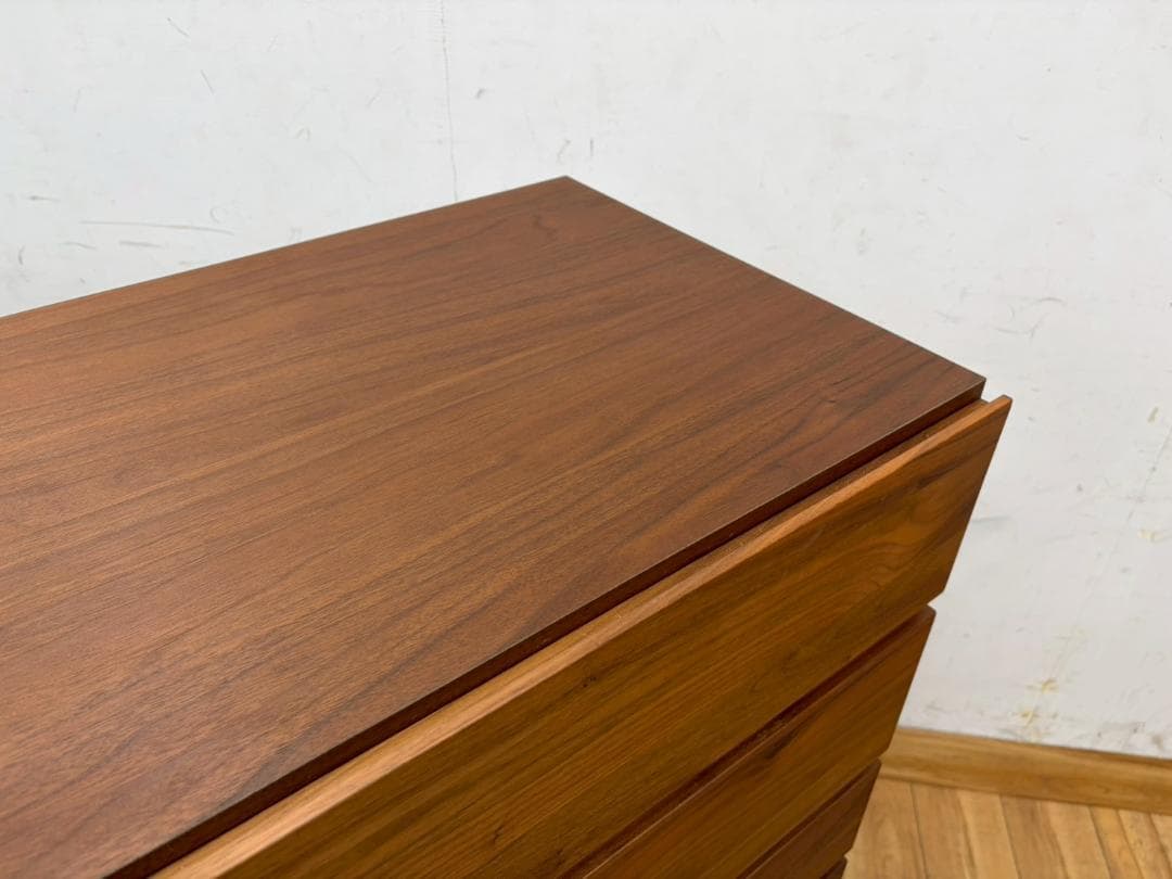 T7976☆展示品☆高野木工☆レッチェ☆LECCE☆ウォールナット☆6段チェスト