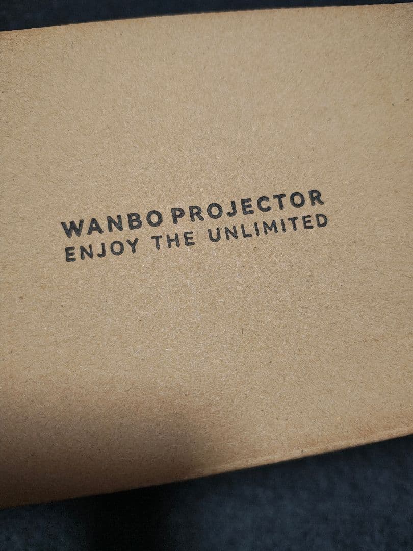 マ*ん様 WANBO Cube 1 スマートプロジェクター ホワイト