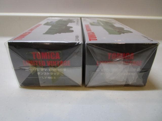 トミカLV/新品封印未開封 LV-66ab日産ディーゼル680型ダンプ2台セット