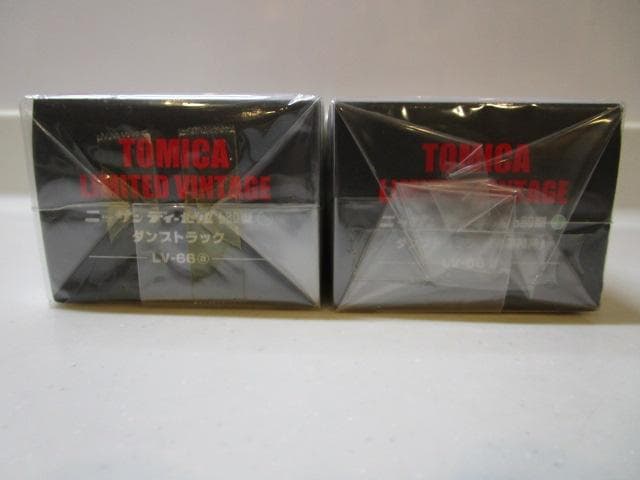 トミカLV/新品封印未開封 LV-66ab日産ディーゼル680型ダンプ2台セット