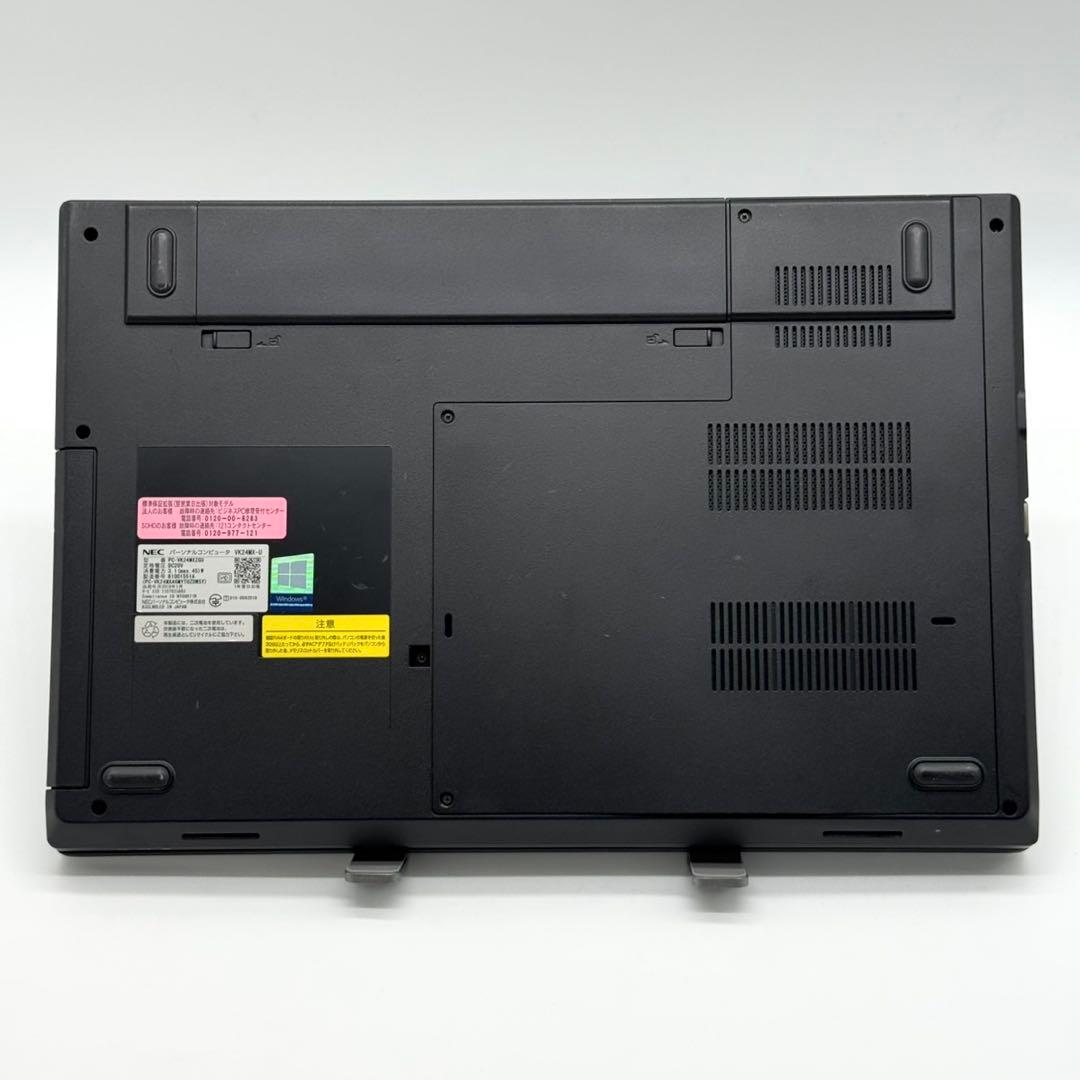 NECノートパソコン Core i5 8GB 新品SSD256 準美品 DVD