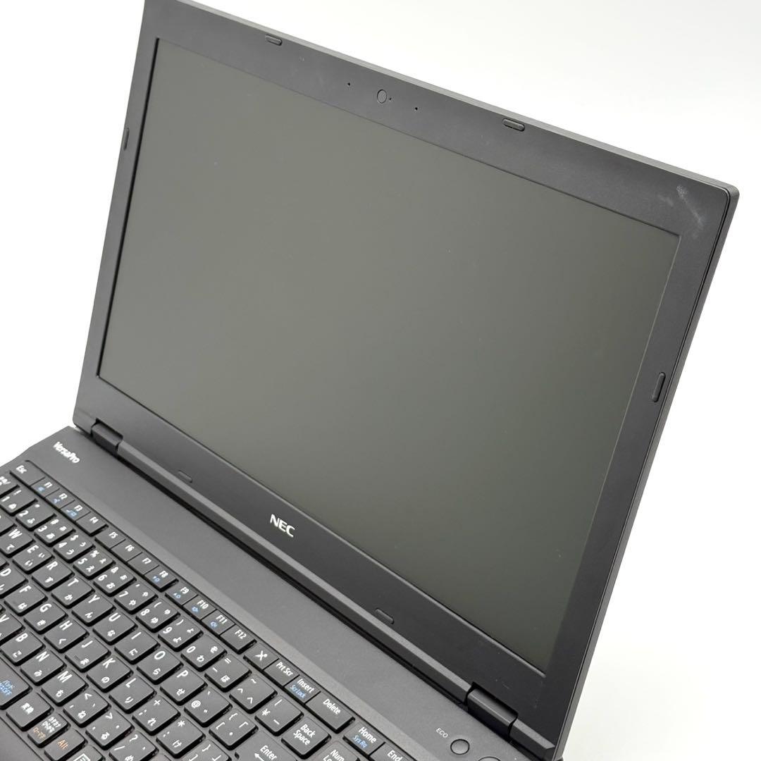 NECノートパソコン Core i5 8GB 新品SSD256 準美品 DVD