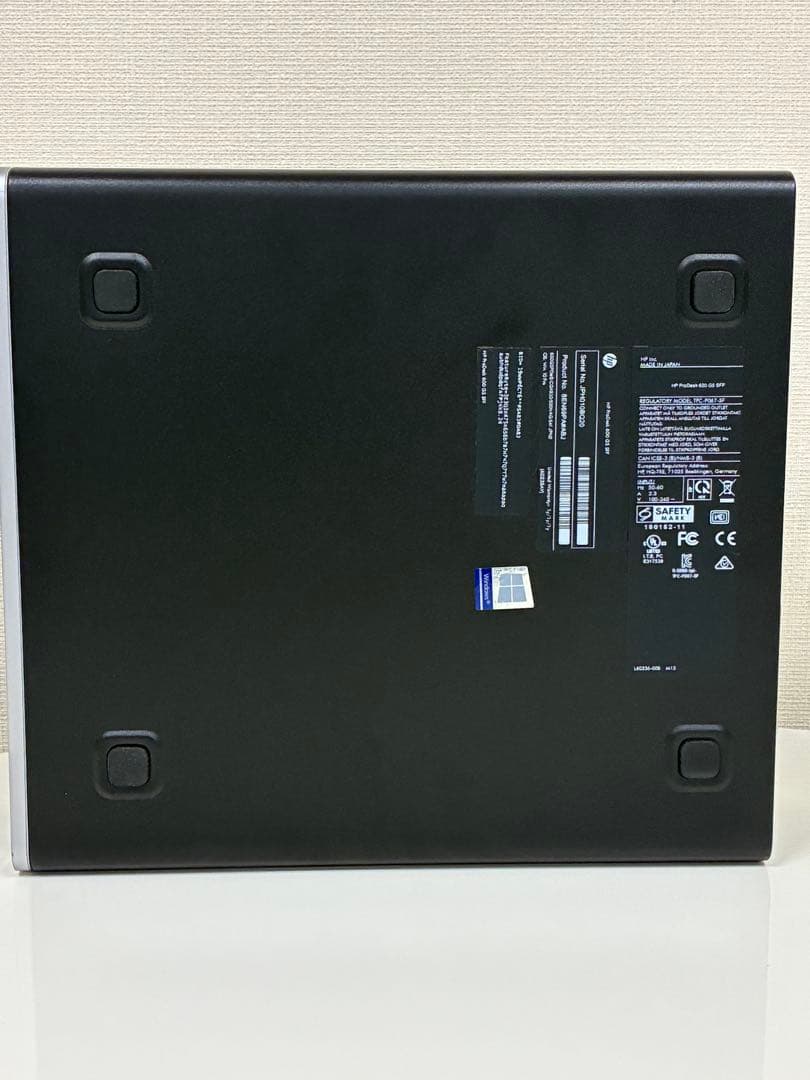 HP ProDesk 600 G5 SFFタワー型デスクトップPC