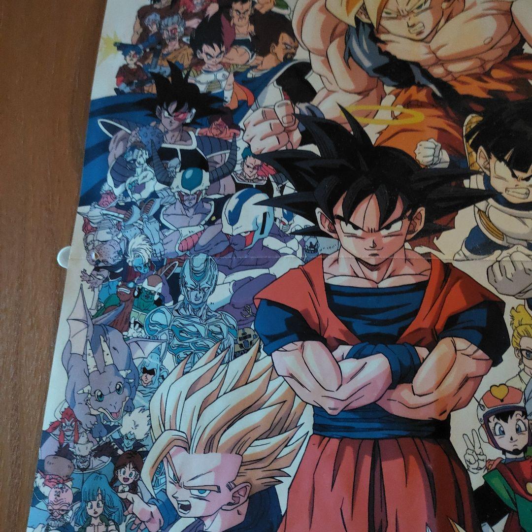 ドラゴンボール　大全集　ポスター　非売品　自宅保管品