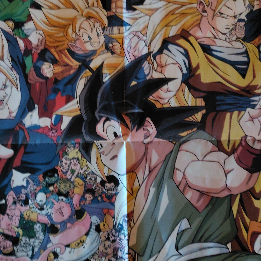 ドラゴンボール　大全集　ポスター　非売品　自宅保管品