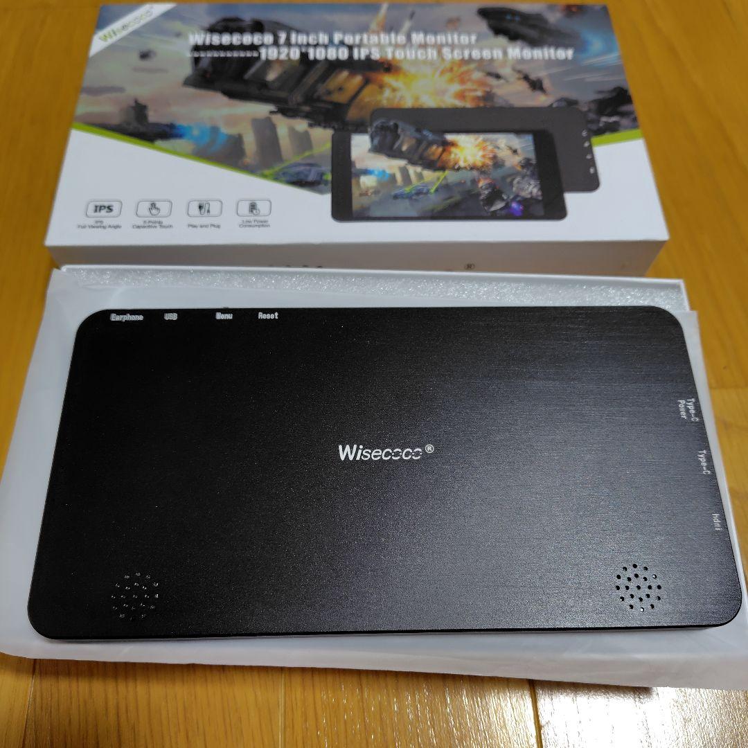 Wisecoco 7インチ ポータブルモニター 1920x1080