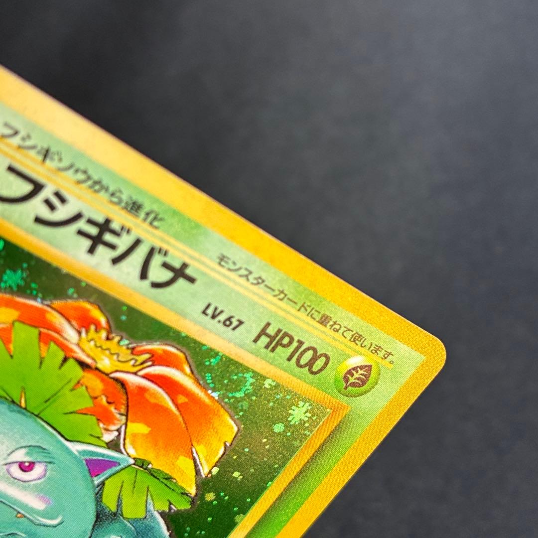 美品 フシギバナ 旧裏 渦巻きホロ