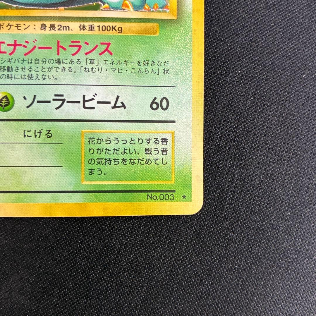 美品 フシギバナ 旧裏 渦巻きホロ