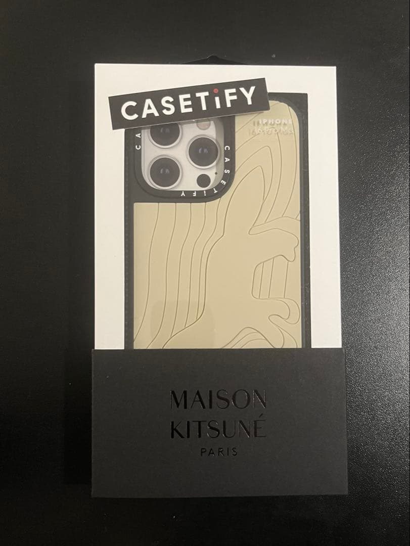 【新品】 Maison Kitsuné Castify iPhone 16
