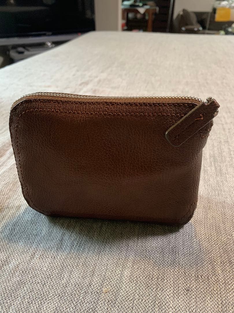 MＡＲNＩ　パペット　折り畳みバック　2010 美品　コットン生地&皮