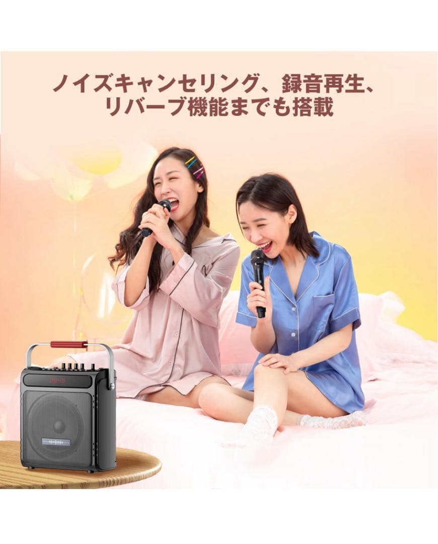 Moon  スピーカーセット 6.5インチカラオ Bluetooth