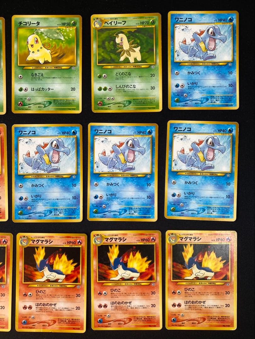 ポケモンカード 旧裏プレミアムファイル 24枚 チコリータ等　ポケカ　旧裏
