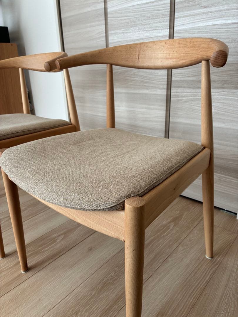 Nコレクション ダイニングチェア　C-01 2脚