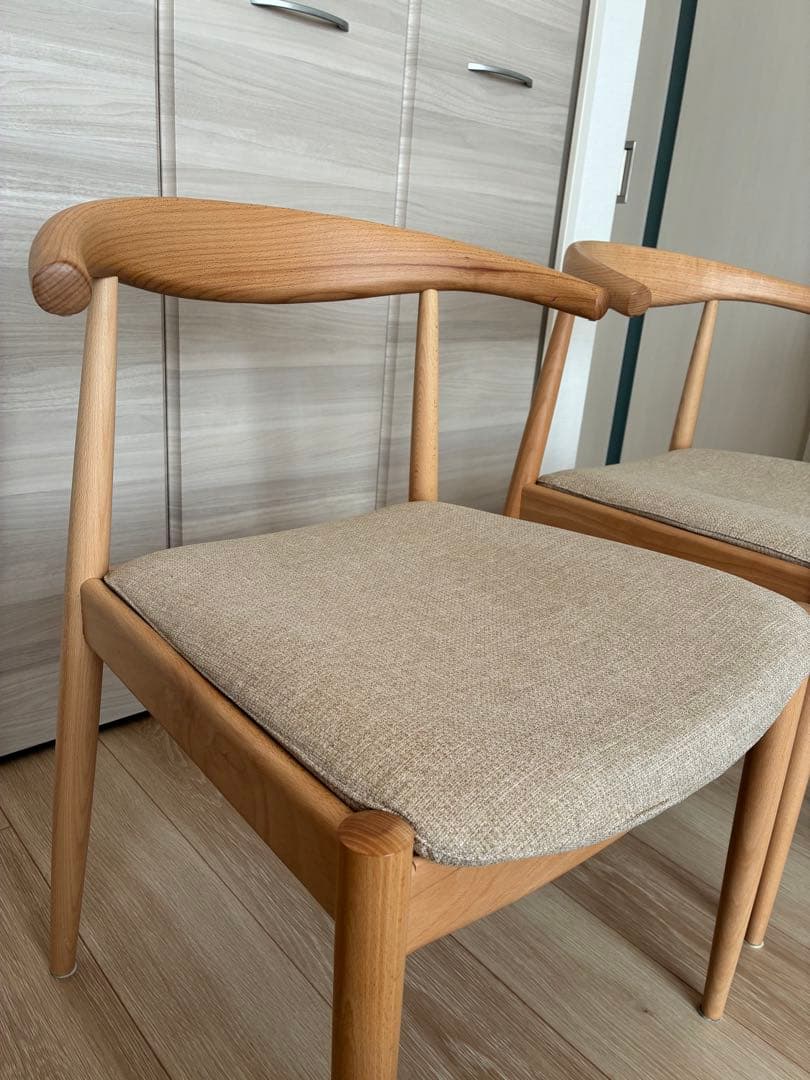 Nコレクション ダイニングチェア　C-01 2脚