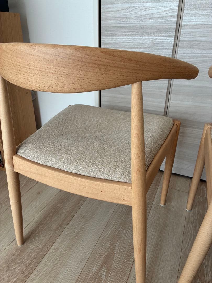 Nコレクション ダイニングチェア　C-01 2脚