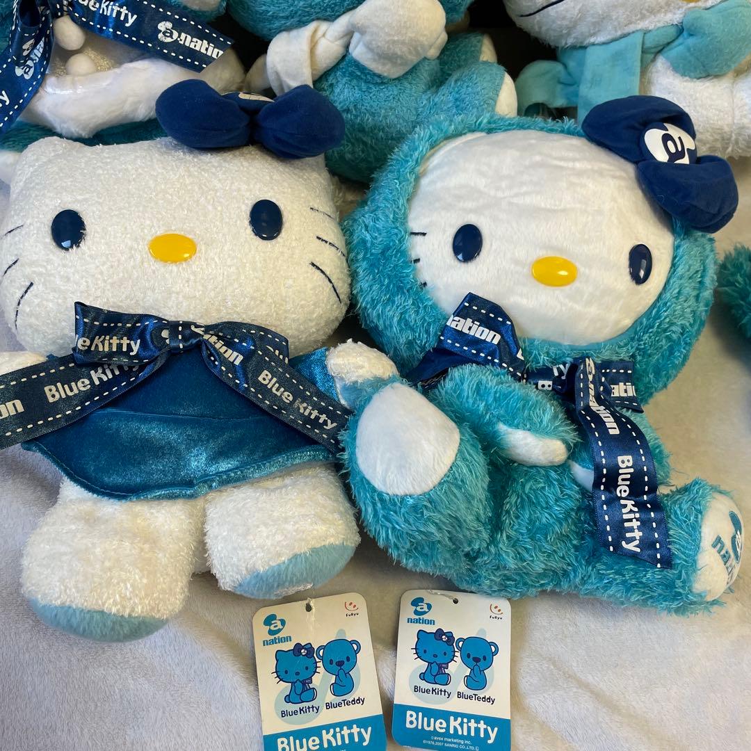 希少2007年 a-nation × ハローキティ ぬいぐるみ　７店セット