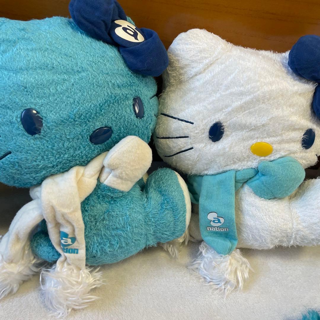希少2007年 a-nation × ハローキティ ぬいぐるみ　７店セット