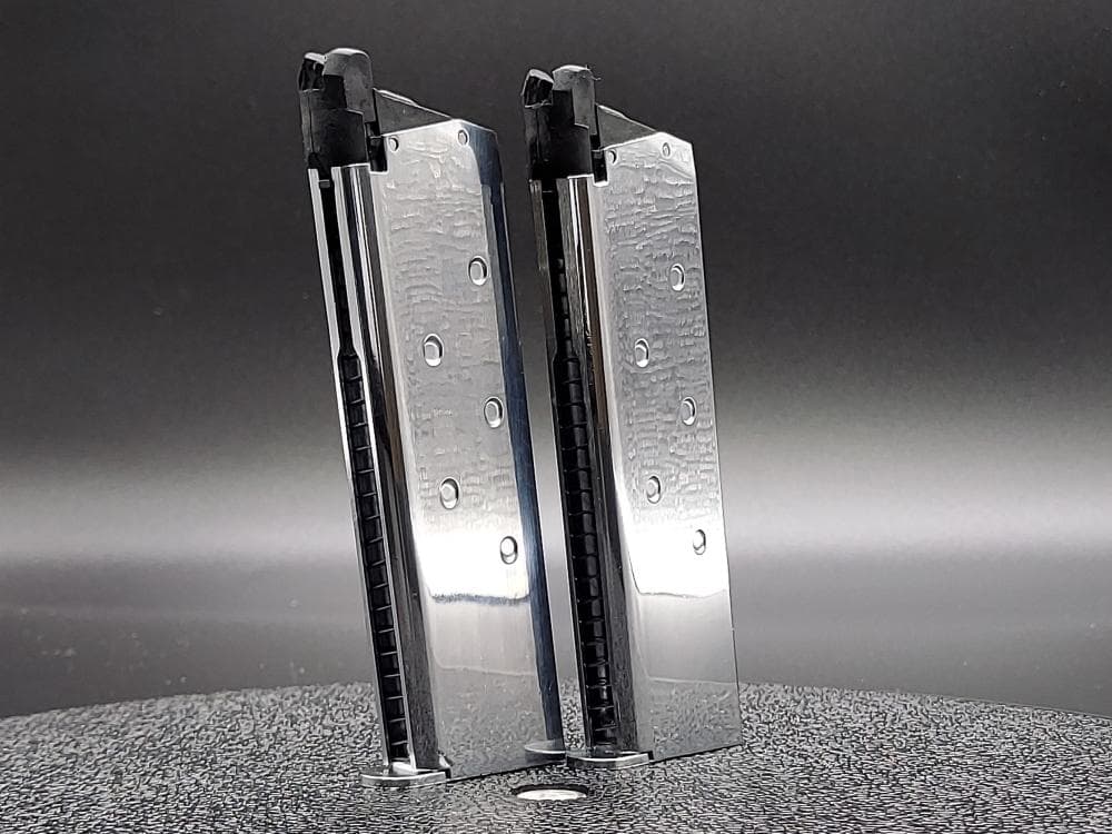 東京マルイ コルトガバメント ニッケルフィニッシュ マガジンｘ2個 18歳以上