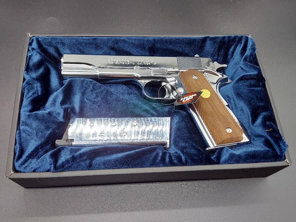 東京マルイ コルトガバメント ニッケルフィニッシュ マガジンｘ2個 18歳以上