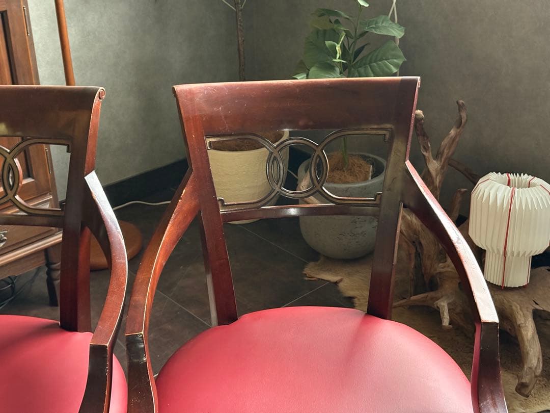 US Baker　アームチェア　2脚セット　ベーカー　クラシックチェア　 nZ