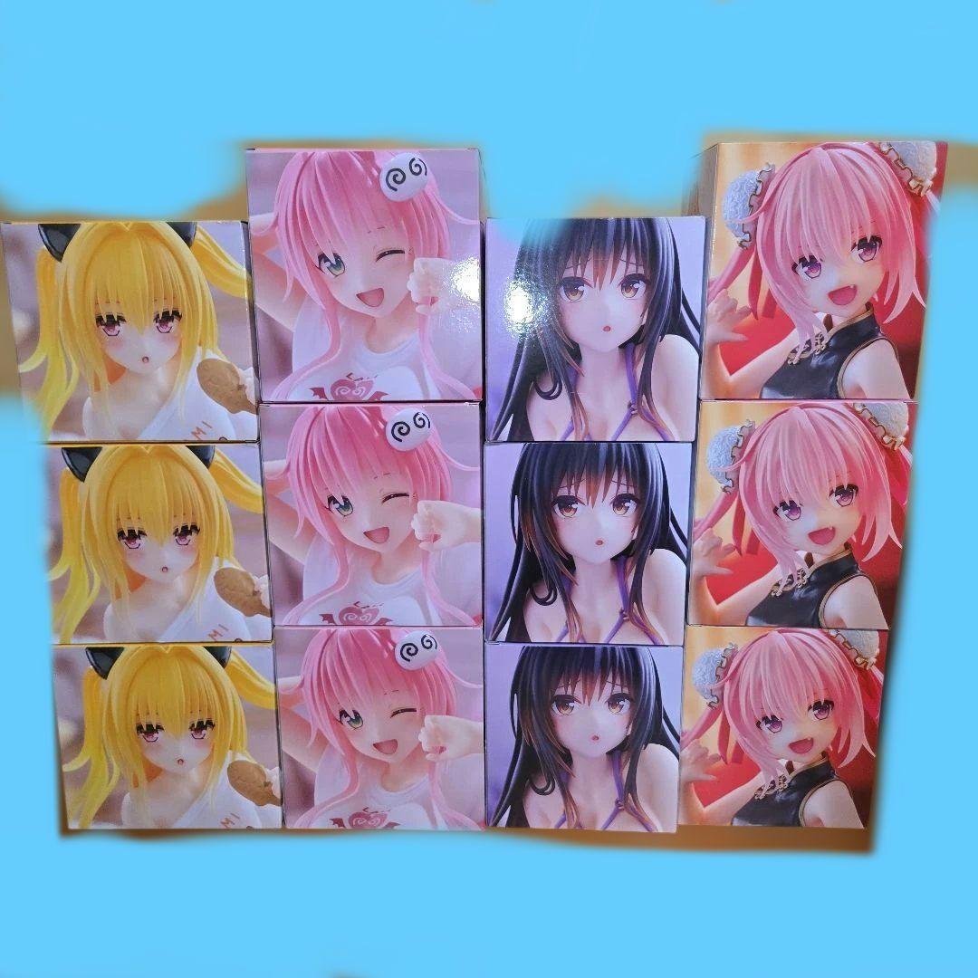 トラブる ダークネス 金色の闇 ララ 古手川唯 ナナ 4種3セット 12体まとめ