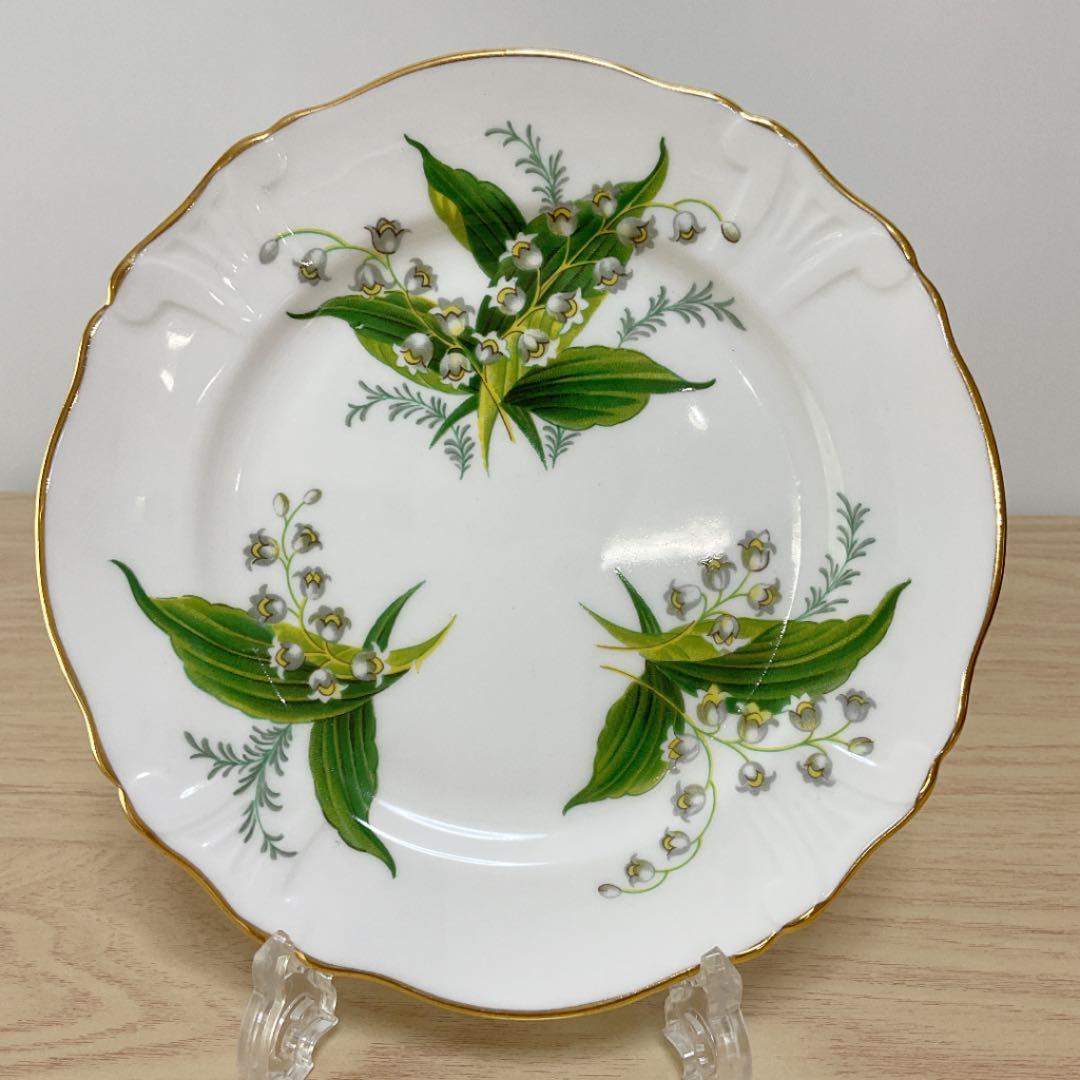 ハマースレイ　すずらん　約16cm プレート　②