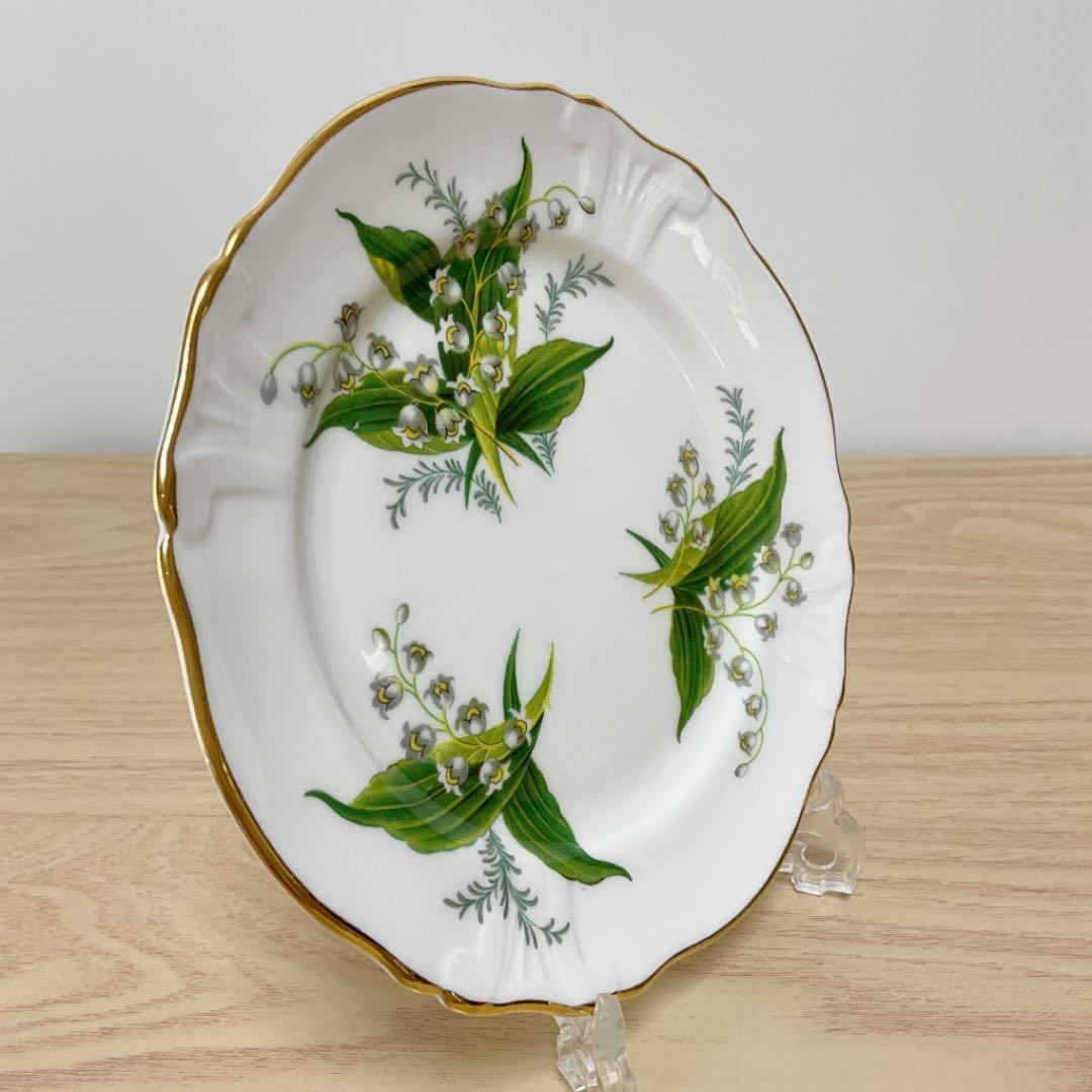 ハマースレイ　すずらん　約16cm プレート　②