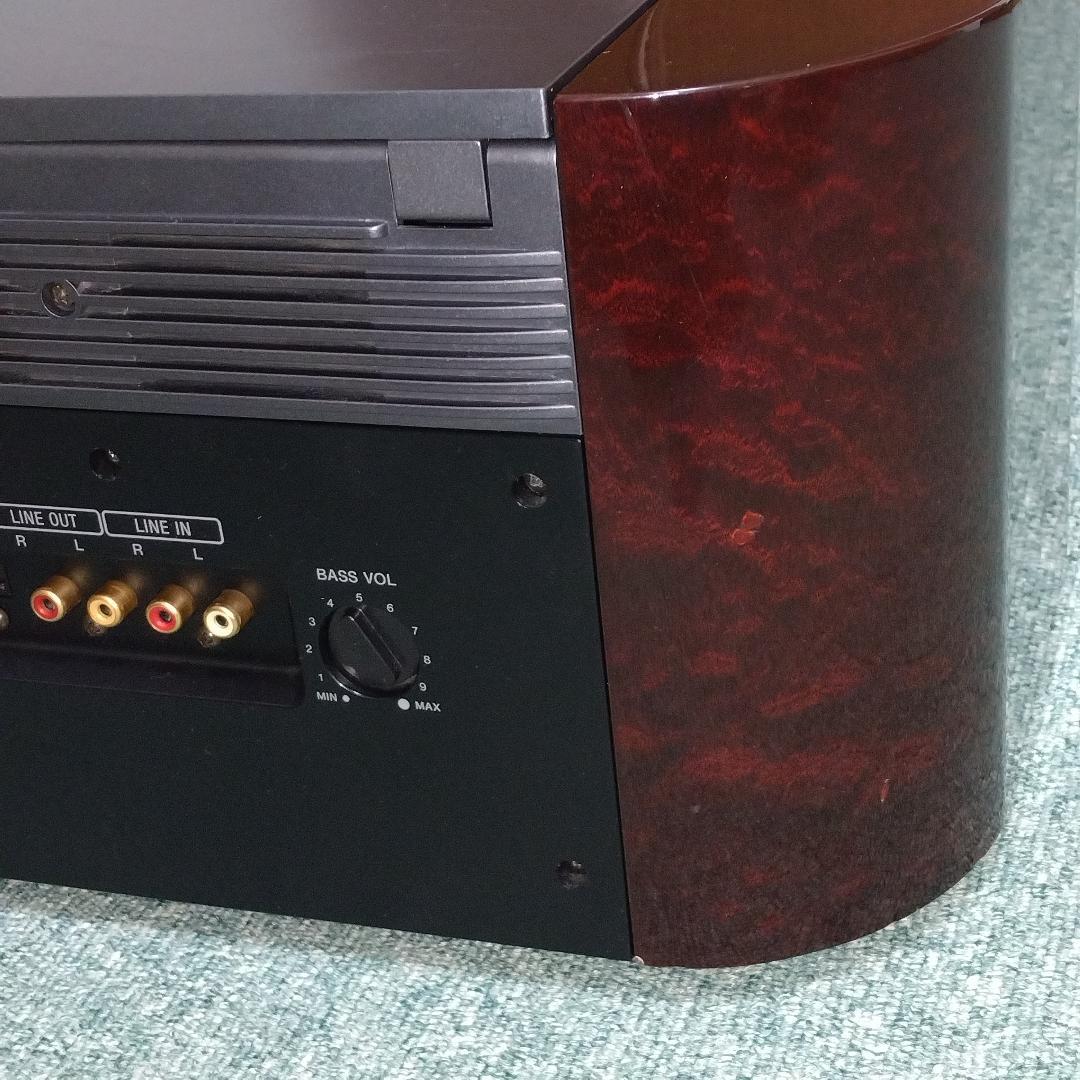 【整備済】SONY セレブリティ D-3000　代替リモコン付き 天板開閉故障