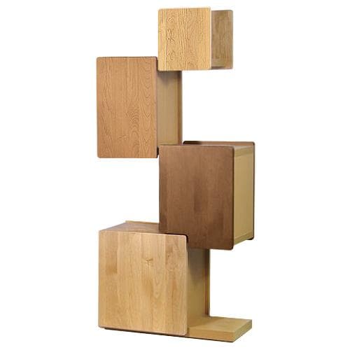 大川家具☆オスロ タワーシェルフ（W600×D300×H1370）☆