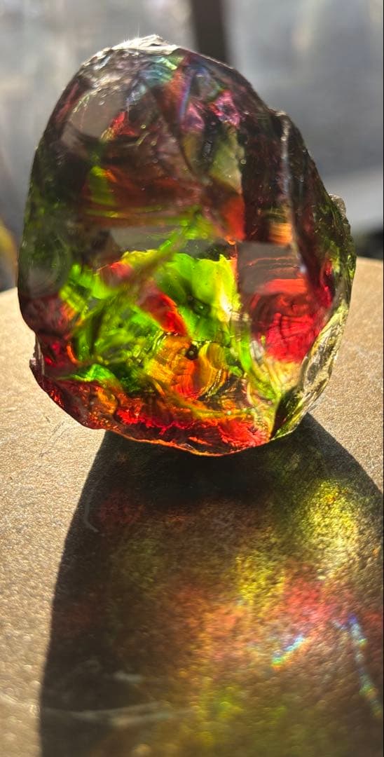 アンダラクリスタル レインボー　マルチカラー　Andara Crystal