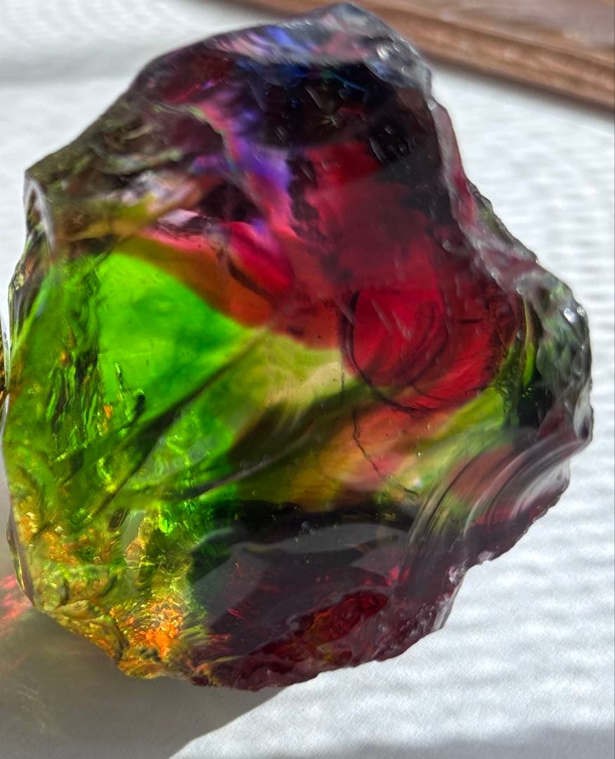 アンダラクリスタル レインボー　マルチカラー　Andara Crystal