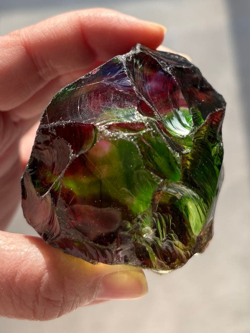 アンダラクリスタル レインボー　マルチカラー　Andara Crystal