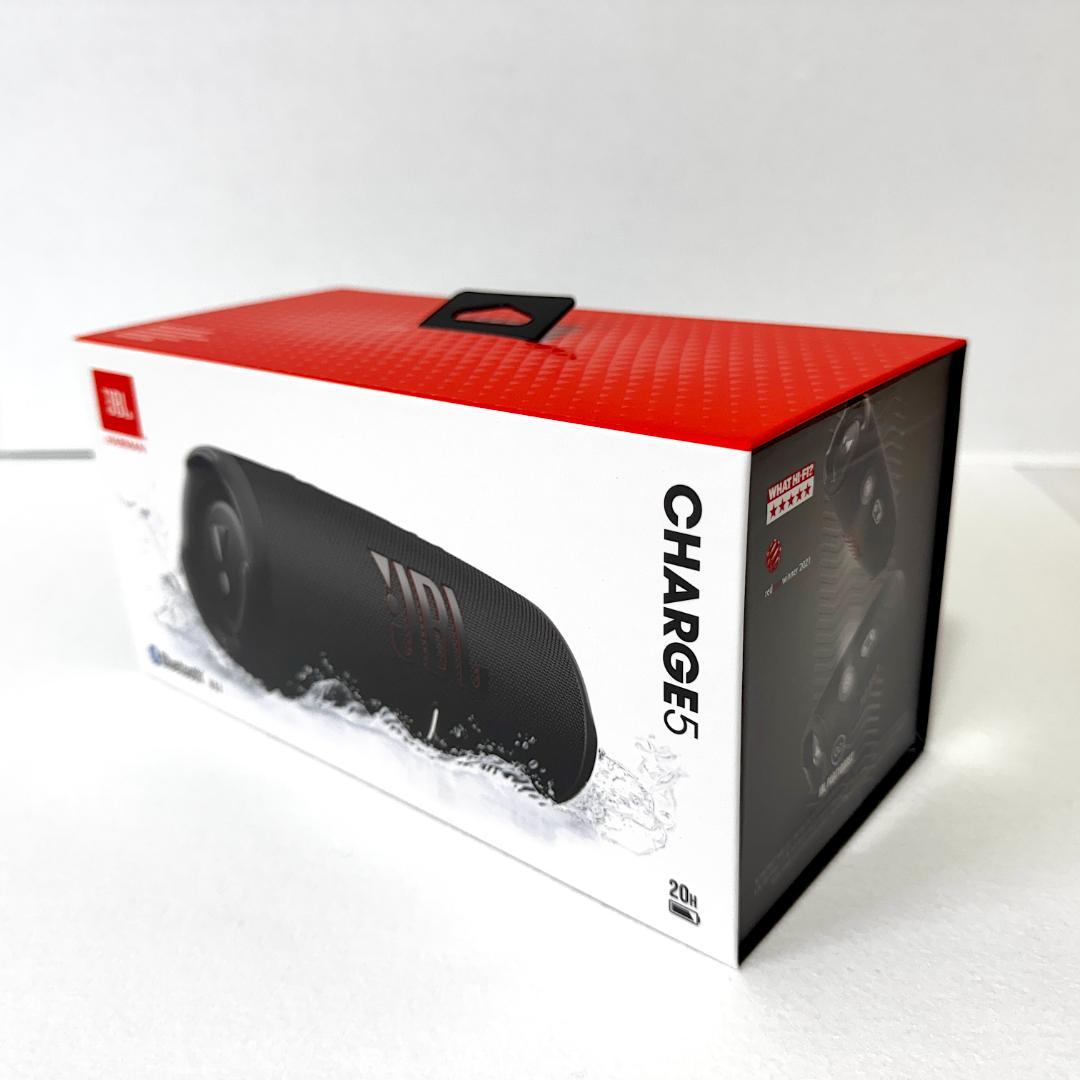 JBL CHARGE5 BLK スピーカー 国内正規品 新品未開封
