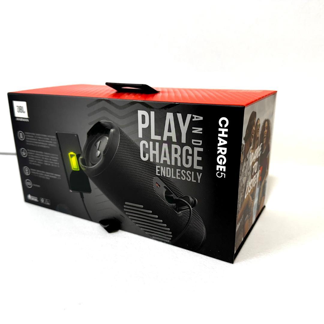 JBL CHARGE5 BLK スピーカー 国内正規品 新品未開封
