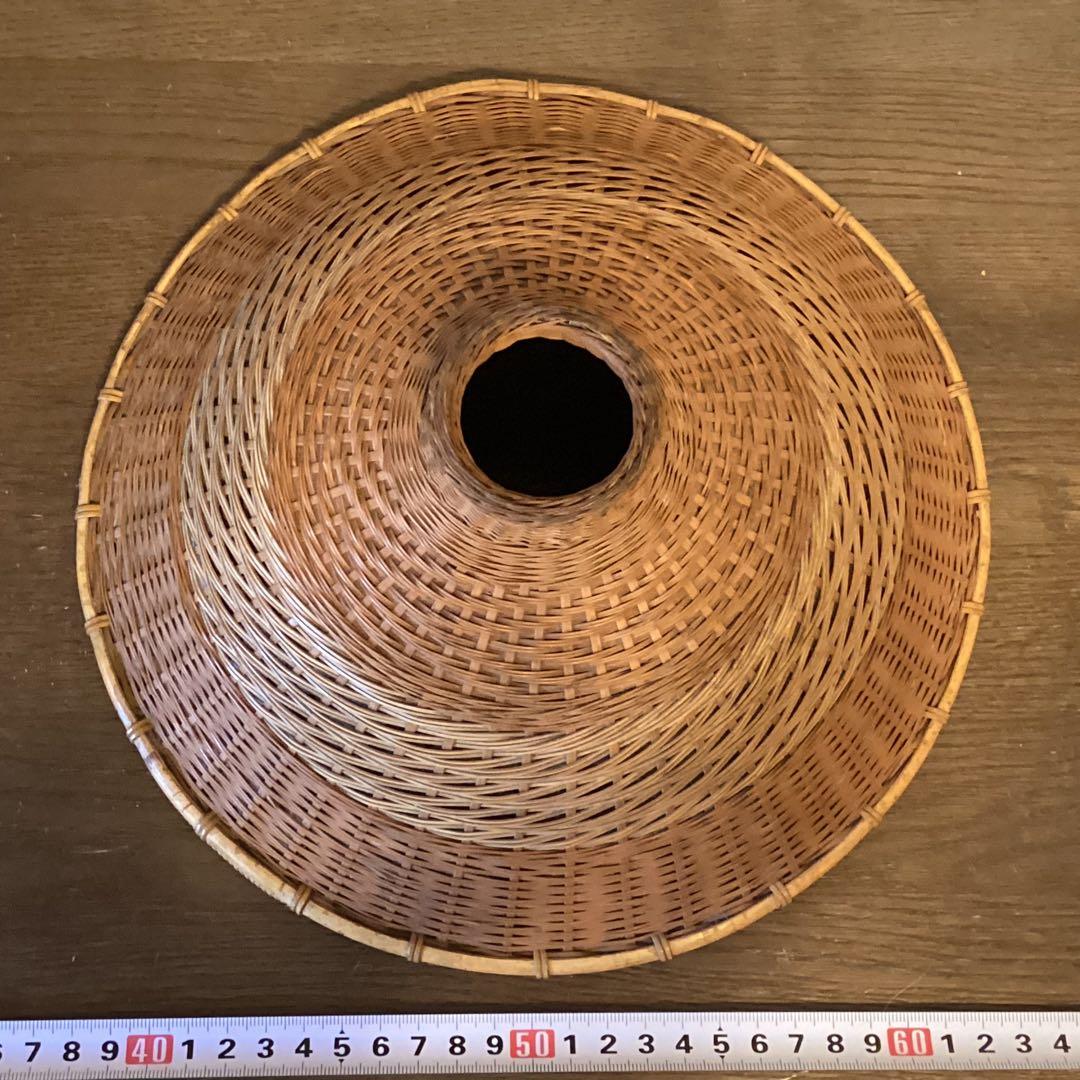 電傘　竹編み ①