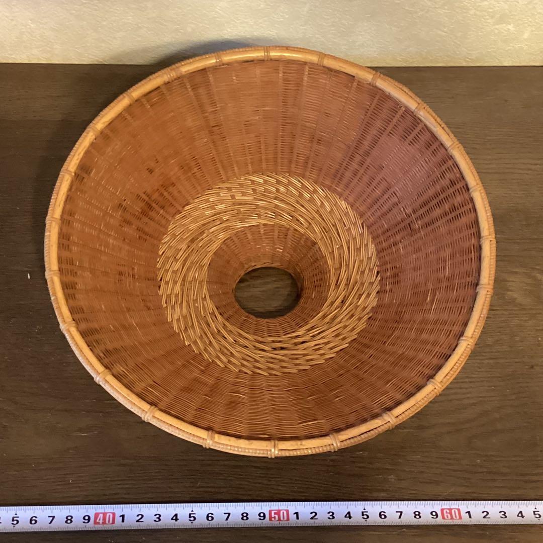 電傘　竹編み ①