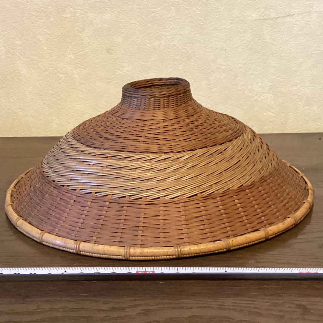 電傘　竹編み ①