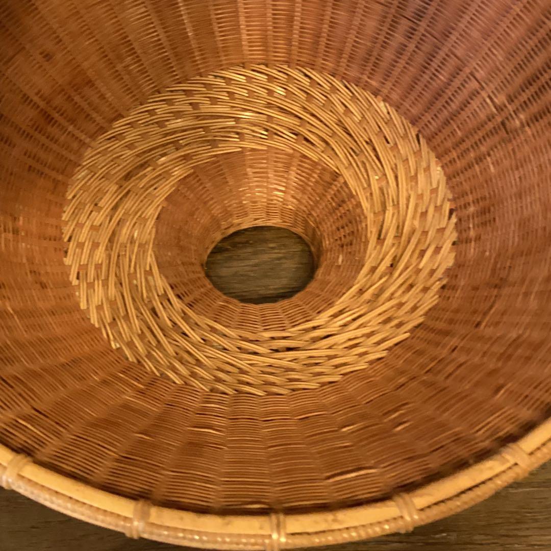 電傘　竹編み ①