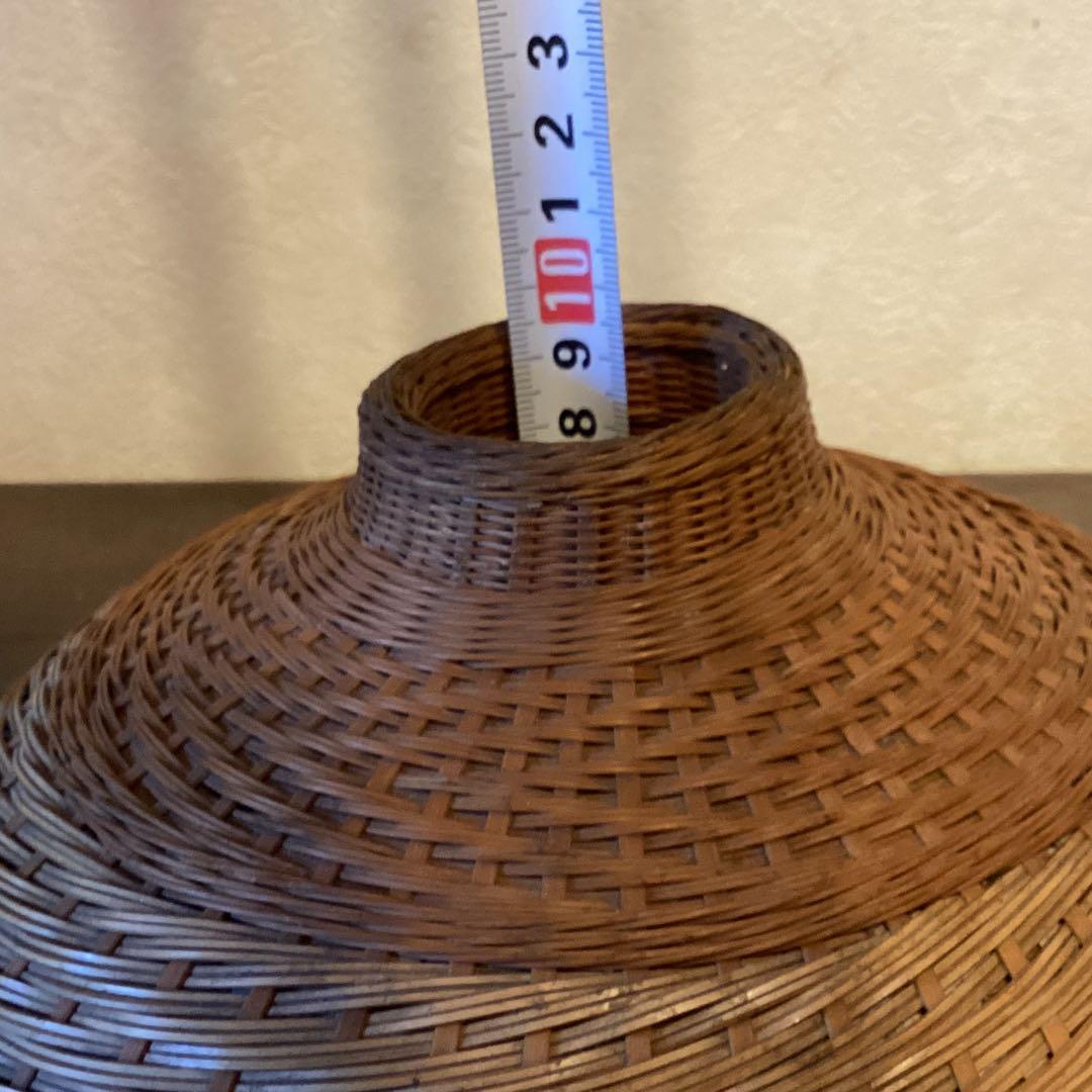 電傘　竹編み ①