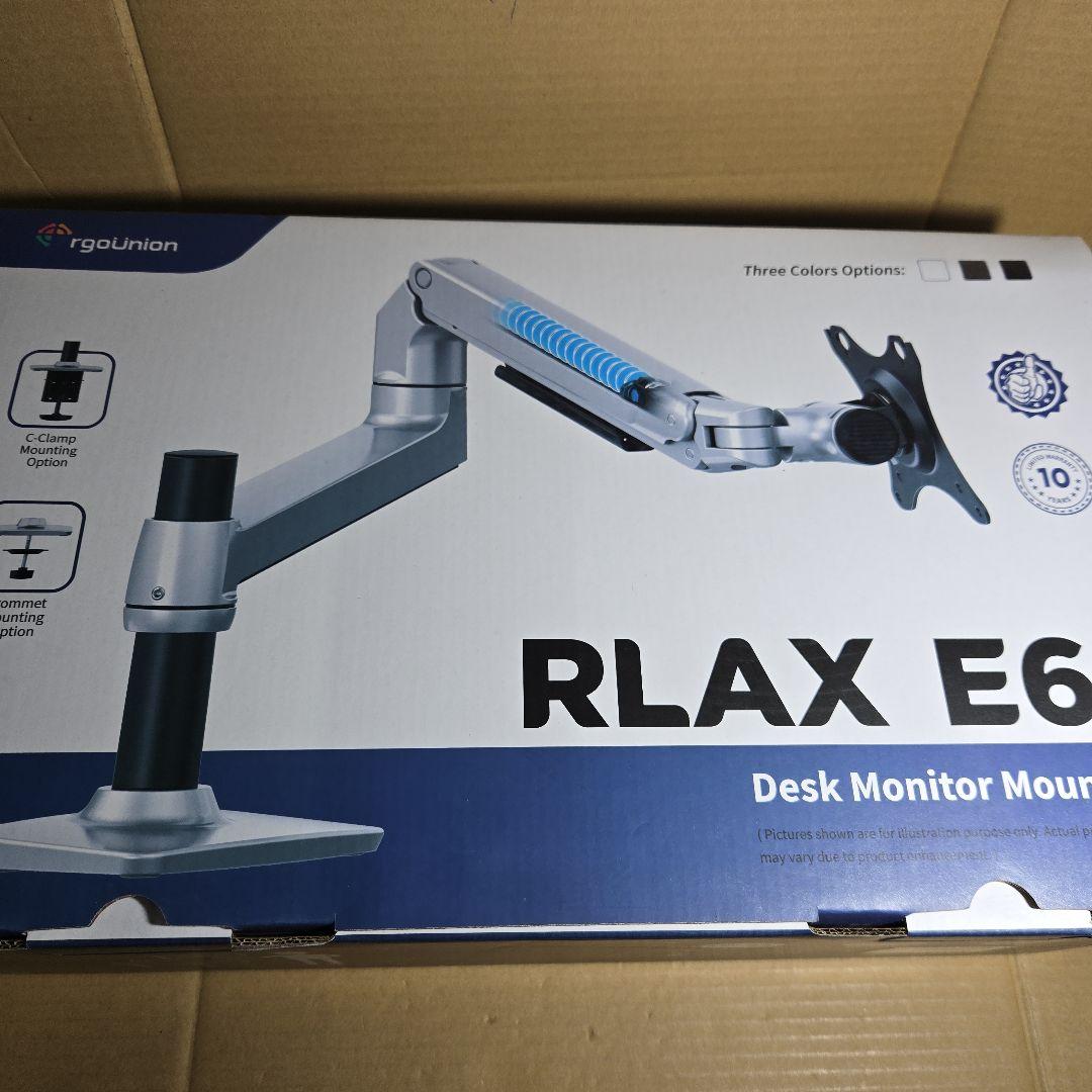 新品未使用ergounion モニターアーム RLAX E6