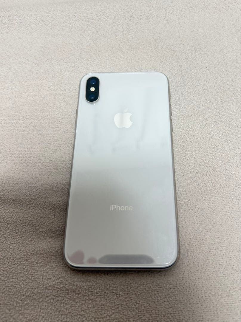 iPhone X 256GB SIMフリー 携帯 初期化済 動作確認済 白