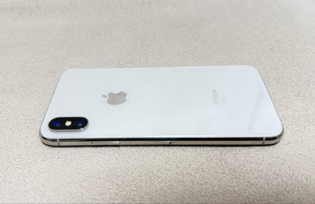 iPhone X 256GB SIMフリー 携帯 初期化済 動作確認済 白