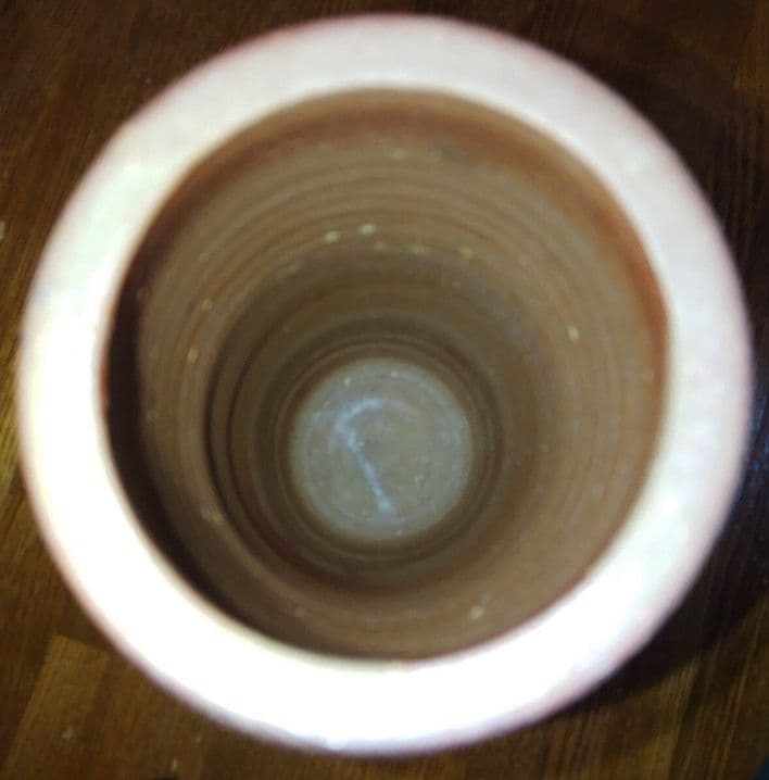 値下げ♥人間国宝　藤原雄　備前焼陶芸　花瓶　花入れ 木箱付き 約２４cm