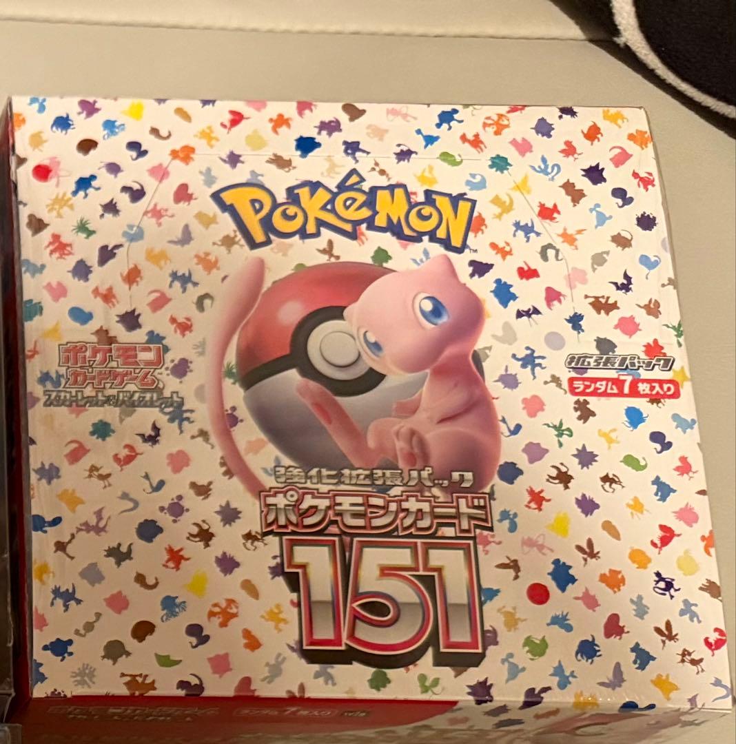 ポケモンカード151BOX シュリンク付き
