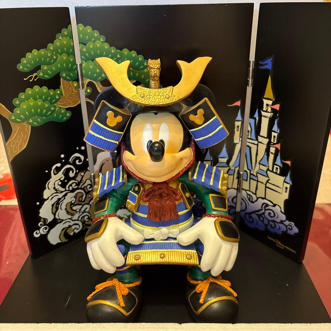 【ディズニーリゾート限定】【最終価格】ミッキーマウス五月人形 屏風・付属品付