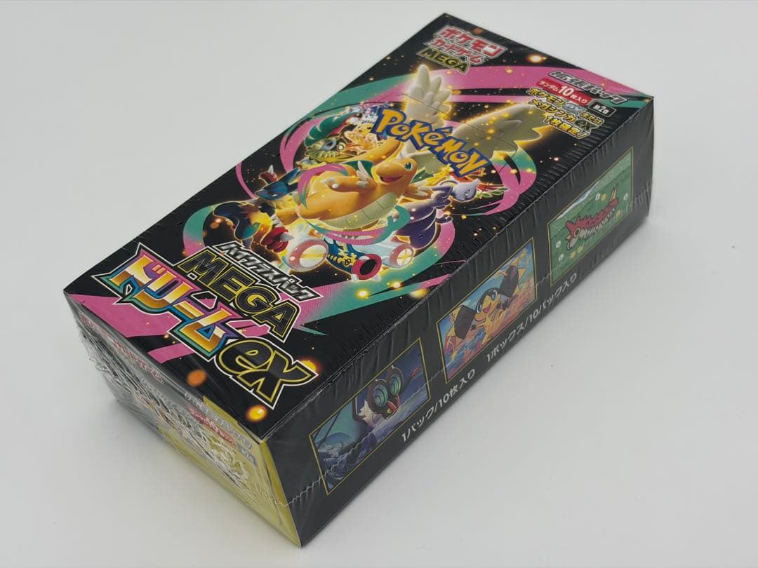 【シュリンク付】ポケモンカードゲーム MEGAドリームex 4BOX