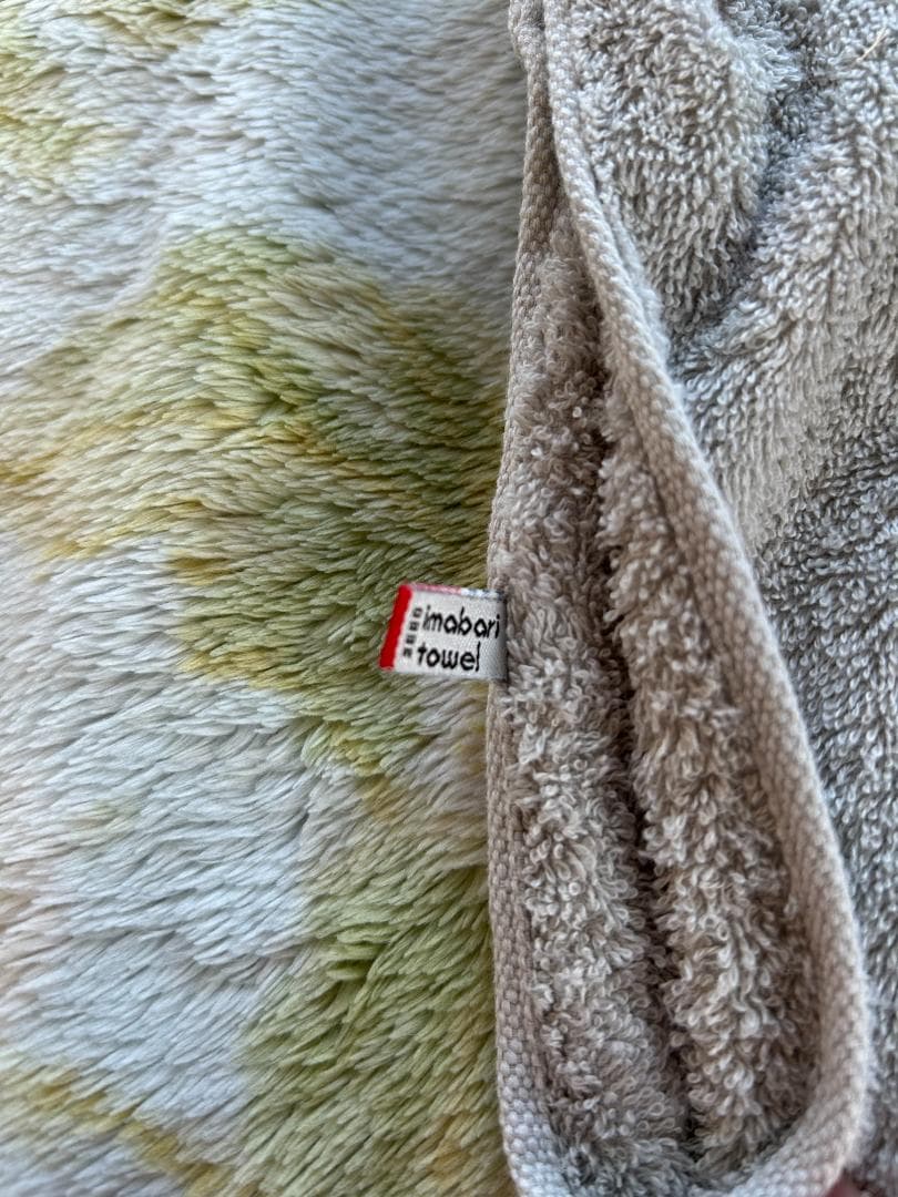 今治睡眠用タオル２　グレー