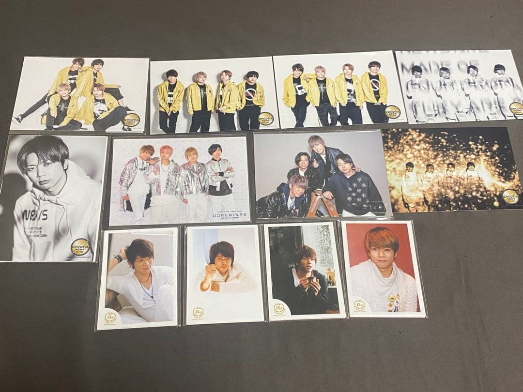 NEWS 公式写真　268枚　増田貴久　小山慶一郎　加藤シゲアキ