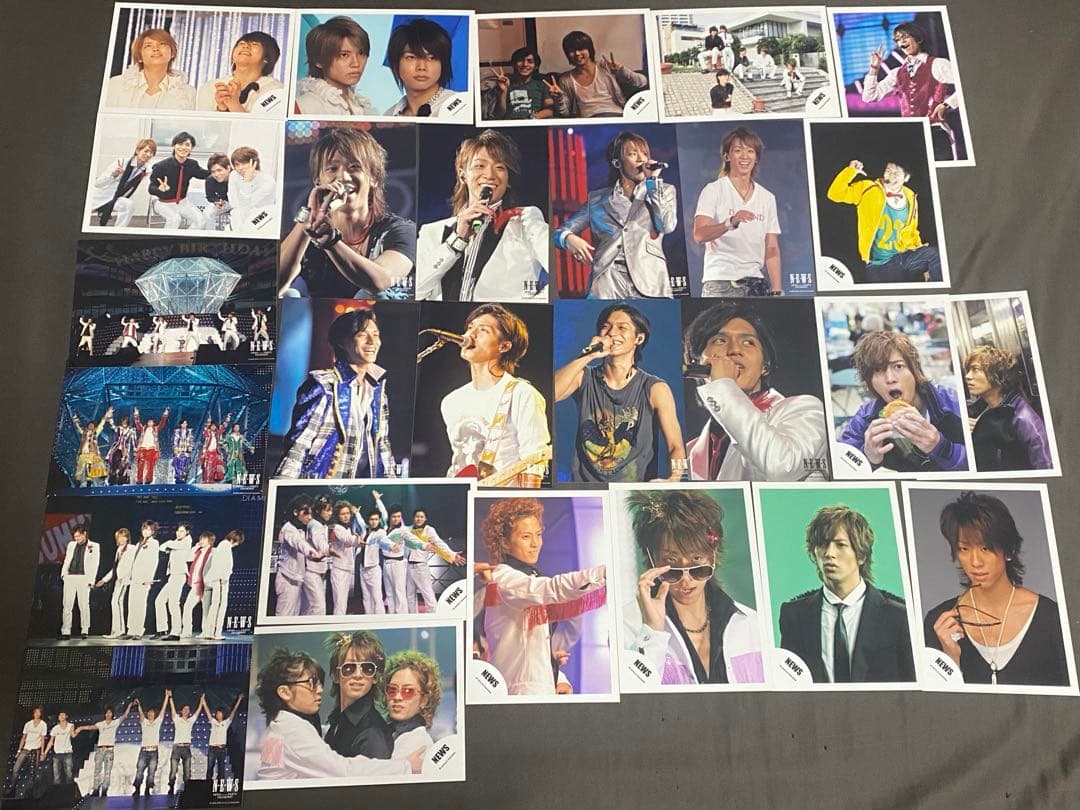 NEWS 公式写真　268枚　増田貴久　小山慶一郎　加藤シゲアキ