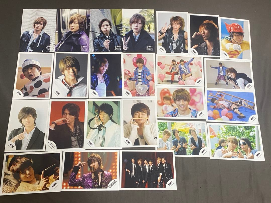 NEWS 公式写真　268枚　増田貴久　小山慶一郎　加藤シゲアキ